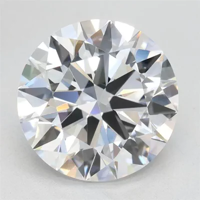 3.01ct D VVS1 Rare Carat Ideal Cut Round Lab Grown Diamond