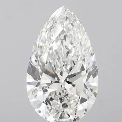 11.00ct F VS1 Rare Carat Ideal Cut Pear Lab Grown Diamond