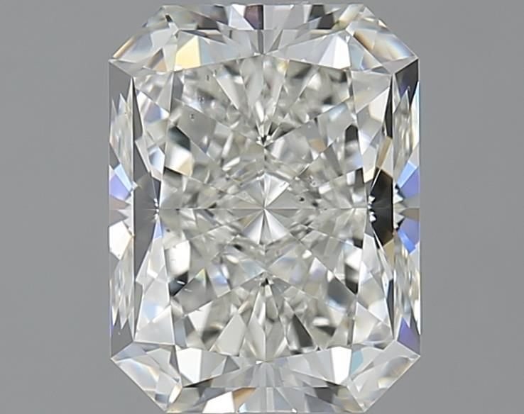 1.71ct J VS2 Rare Carat Ideal Cut Radiant Diamond