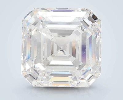 6.23ct E VVS1 Rare Carat Ideal Cut Asscher Lab Grown Diamond