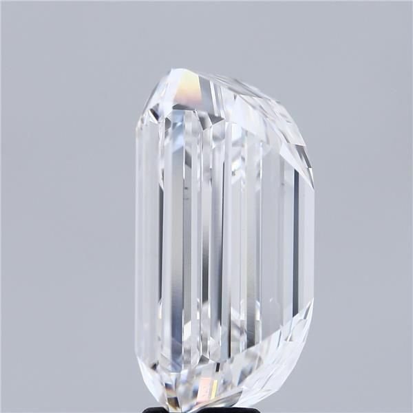 18.45ct F VS2 Rare Carat Ideal Cut Emerald Lab Grown Diamond