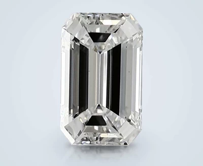 0.70ct D VS2 Very Good Cut Emerald Diamond
