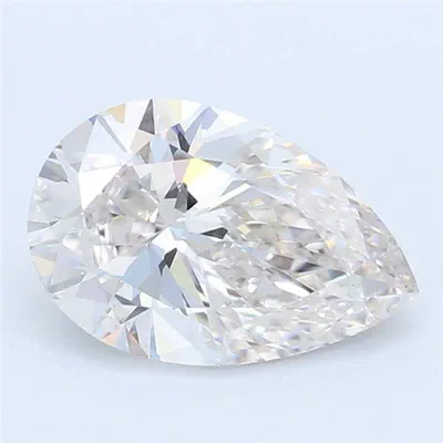 0.90ct G VVS2 Rare Carat Ideal Cut Pear Lab Grown Diamond