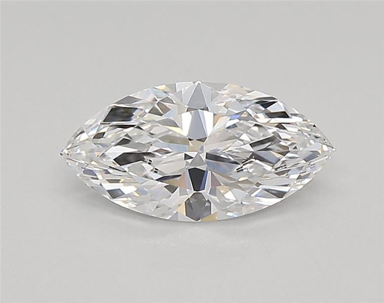 0.69ct D VVS2 Rare Carat Ideal Cut Marquise Lab Grown Diamond