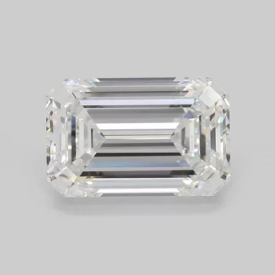 8.08ct E VS1 Rare Carat Ideal Cut Emerald Lab Grown Diamond