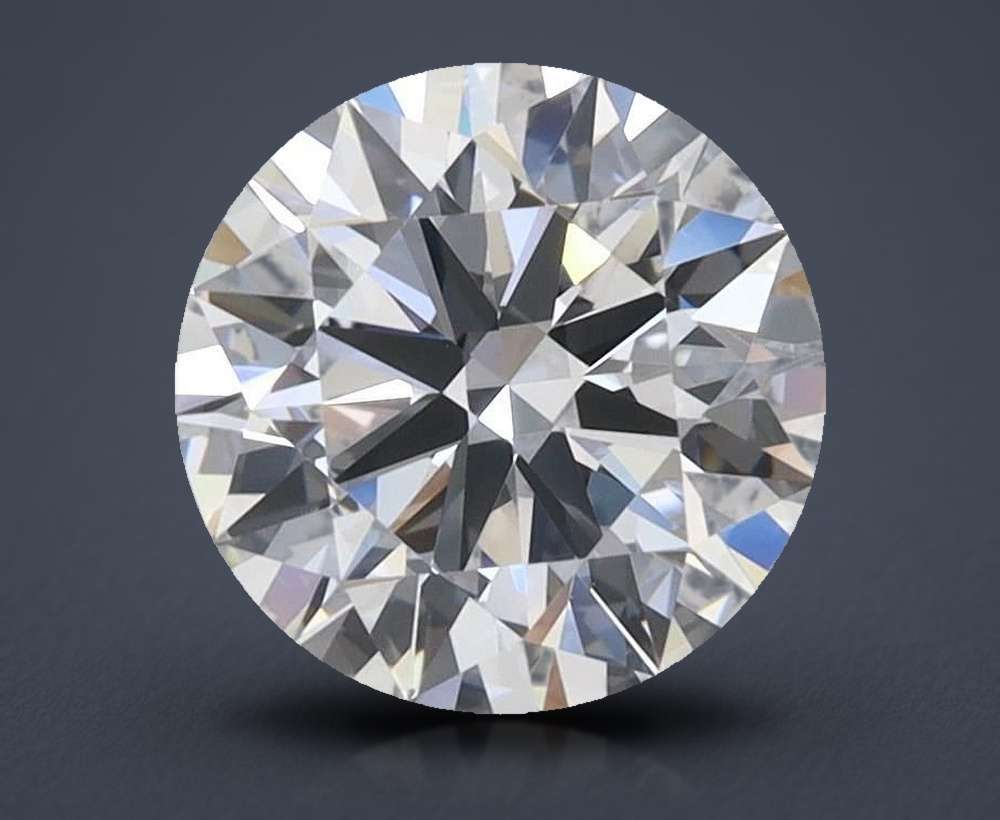 1.98ct D FL Rare Carat Ideal Cut Round Lab Grown Diamond