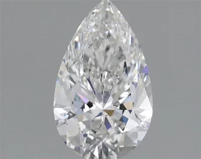 1.39ct E SI1 Rare Carat Ideal Cut Pear Lab Grown Diamond