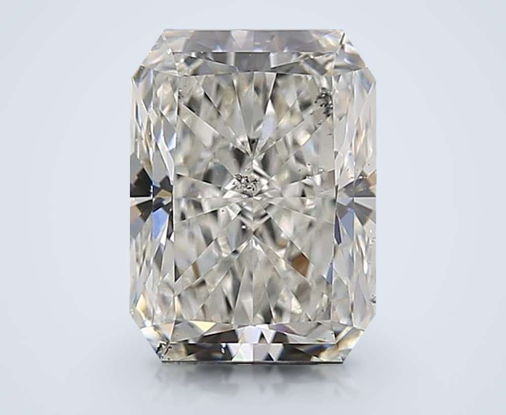 1.70ct I SI2 Rare Carat Ideal Cut Radiant Diamond