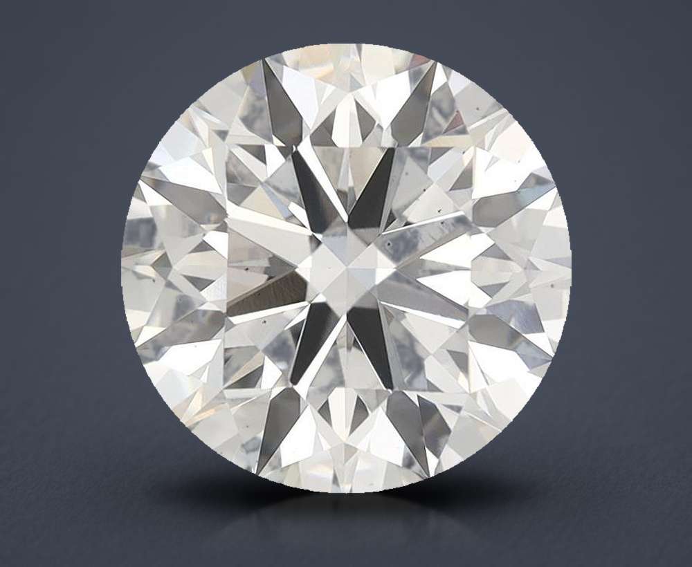 4.57ct H VS2 Rare Carat Ideal Cut Round Lab Grown Diamond