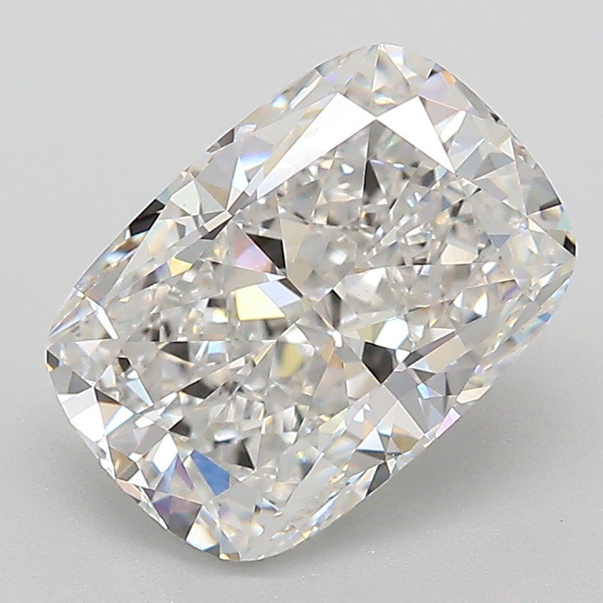 3.09ct E VS1 Very Good Cut Cushion Lab Grown Diamond
