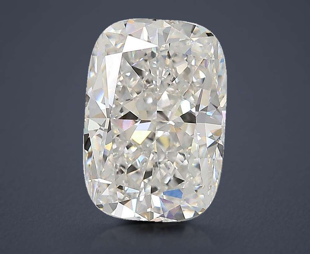 3.09ct E VS1 Very Good Cut Cushion Lab Grown Diamond
