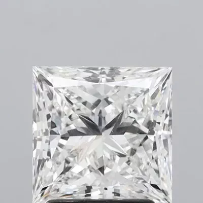 2.51ct E VS1 Very Good Cut Princess Lab Grown Diamond