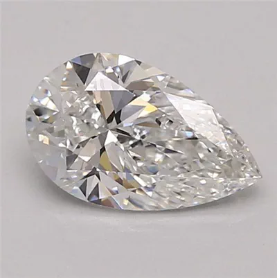 0.91ct E IF Rare Carat Ideal Cut Pear Lab Grown Diamond