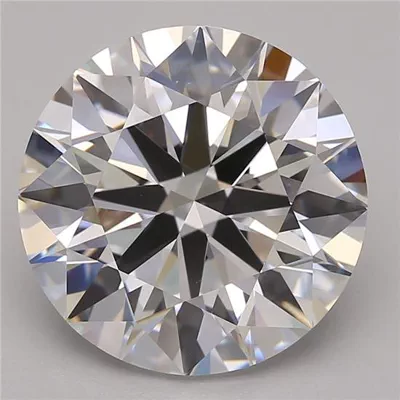 7.12ct D IF Rare Carat Ideal Cut Round Lab Grown Diamond
