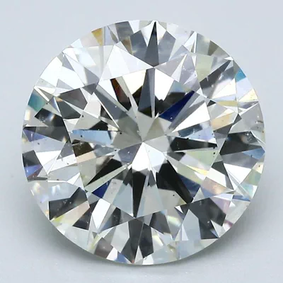 4.51ct J SI2 Very Good Cut Round Diamond