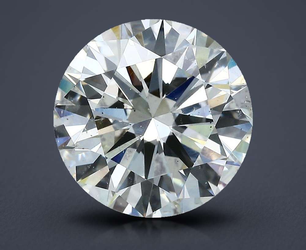 4.51ct J SI2 Very Good Cut Round Diamond