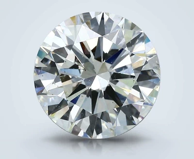 4.51ct J SI2 Very Good Cut Round Diamond