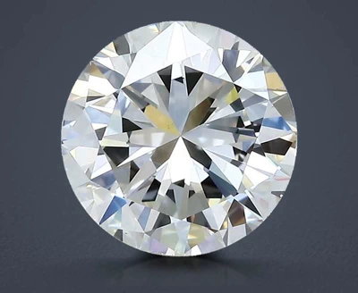 2.47ct J VS1 Good Cut Round Diamond