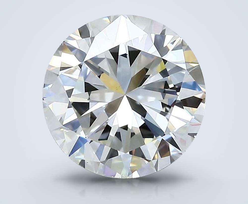 2.47ct J VS1 Good Cut Round Diamond