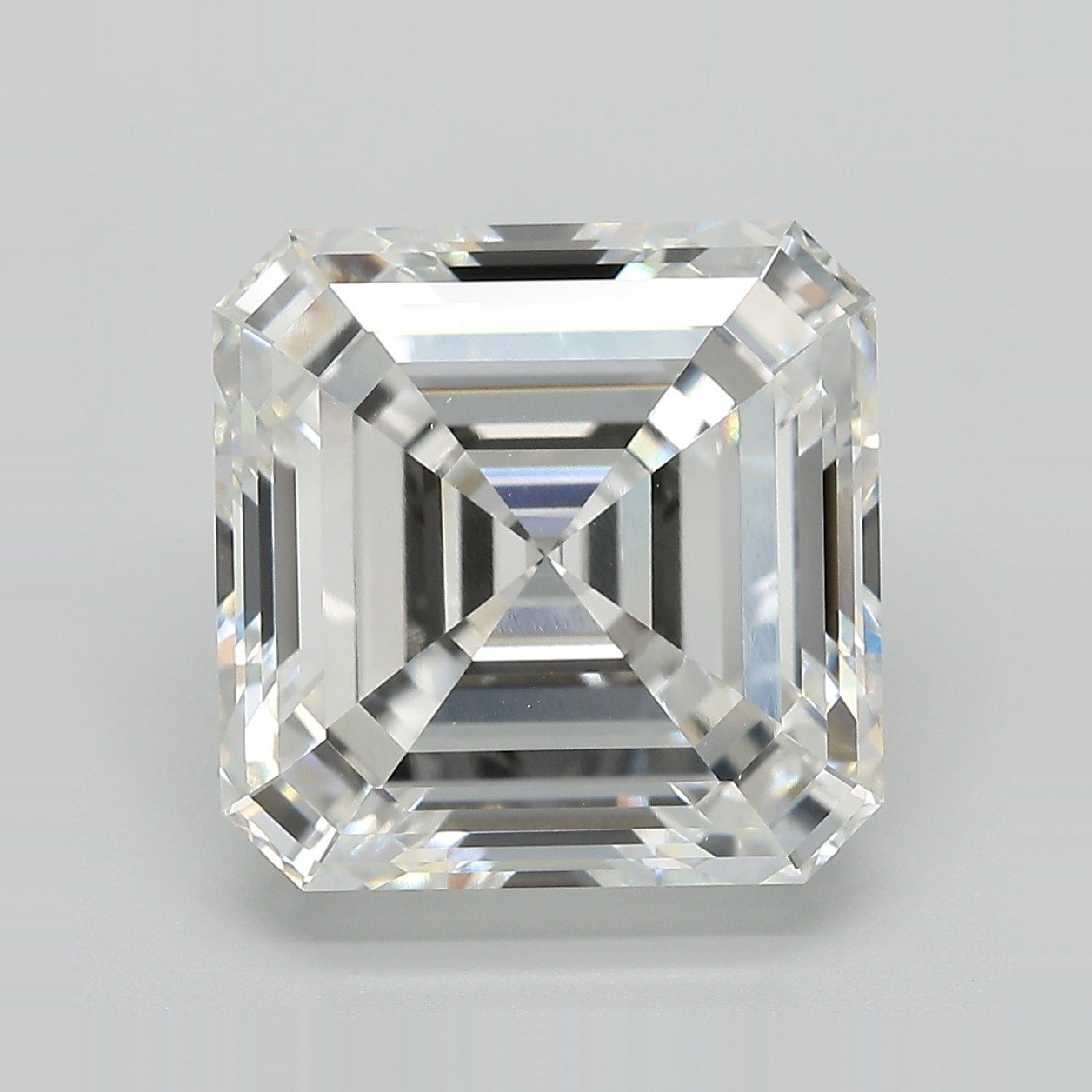 10.16ct F VVS2 Excellent Cut Asscher Lab Grown Diamond