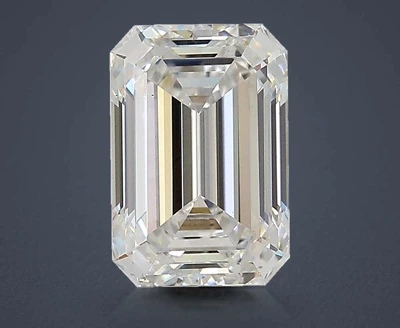 2.03ct E VS1 Rare Carat Ideal Cut Emerald Lab Grown Diamond