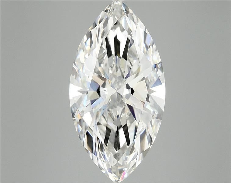 6.72ct F VS2 Rare Carat Ideal Cut Marquise Lab Grown Diamond