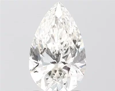 2.36ct H VS2 Rare Carat Ideal Cut Pear Lab Grown Diamond