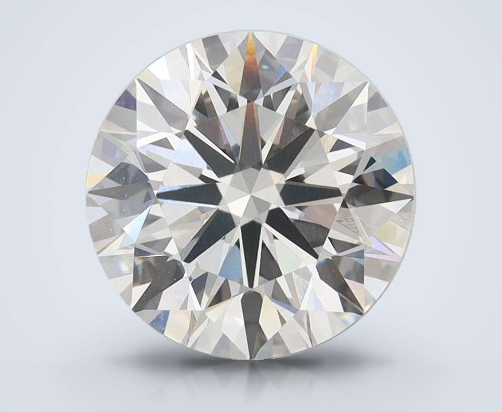 3.01ct F VVS2 Rare Carat Ideal Cut Round Lab Grown Diamond