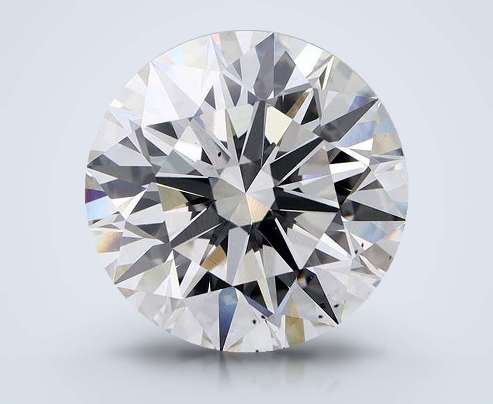 7.52ct H VS2 Rare Carat Ideal Cut Round Lab Grown Diamond