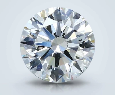 3.01ct K SI2 Rare Carat Ideal Cut Round Diamond
