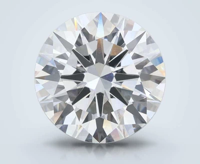 8.01ct F VVS2 Rare Carat Ideal Cut Round Lab Grown Diamond