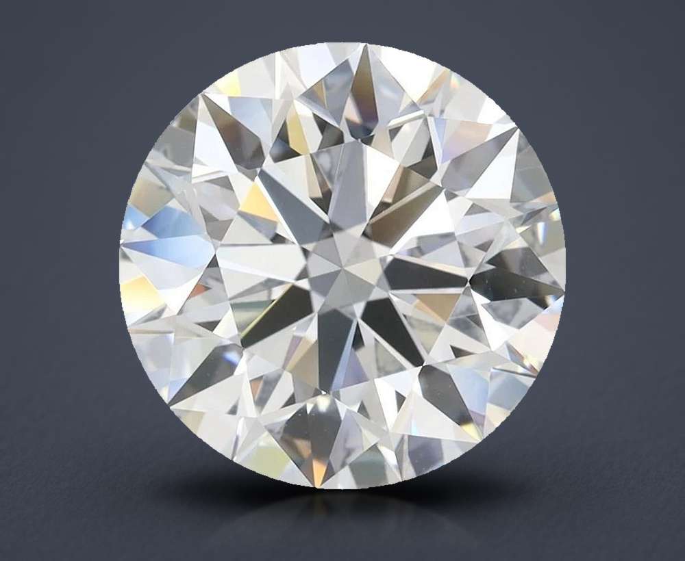 4.06ct D VVS1 Rare Carat Ideal Cut Round Lab Grown Diamond