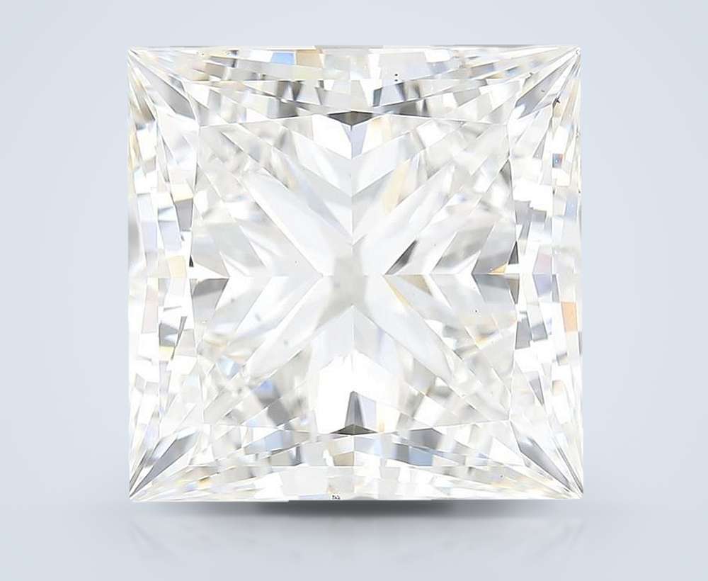 16.02ct F VS1 Rare Carat Ideal Cut Princess Lab Grown Diamond