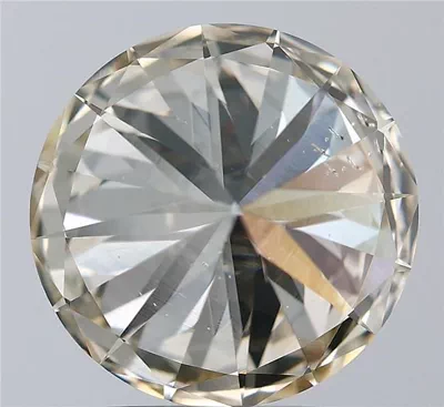 3.08ct K SI1 Rare Carat Ideal Cut Round Diamond