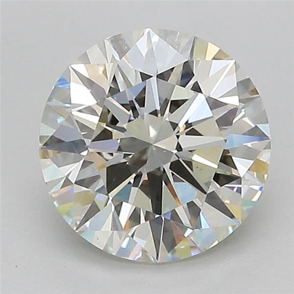 2.24ct J VS1 Rare Carat Ideal Cut Round Lab Grown Diamond