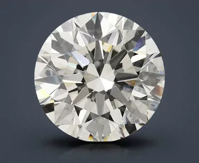 3.68ct J VS1 Excellent Cut Round Lab Grown Diamond