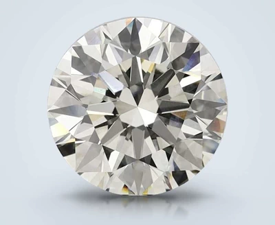 3.68ct J VS1 Excellent Cut Round Lab Grown Diamond