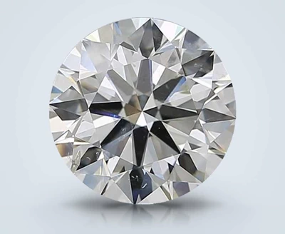 3.50ct J SI2 Rare Carat Ideal Cut Round Diamond