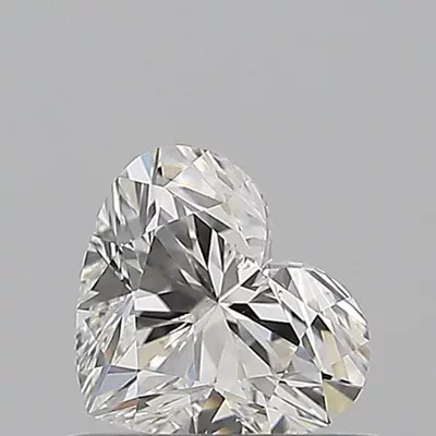 0.72ct H VS2 Rare Carat Ideal Cut Heart Diamond