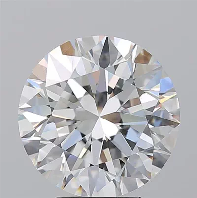 5.02ct G VS2 Rare Carat Ideal Cut Round Diamond