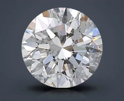 5.02ct G VS2 Rare Carat Ideal Cut Round Diamond