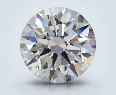 3.77ct F VS1 Rare Carat Ideal Cut Round Lab Grown Diamond