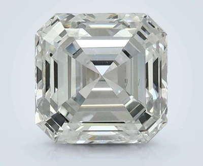 0.90ct E SI1 Very Good Cut Asscher Lab Grown Diamond
