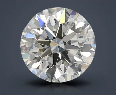 3.22ct G IF Rare Carat Ideal Cut Round Diamond