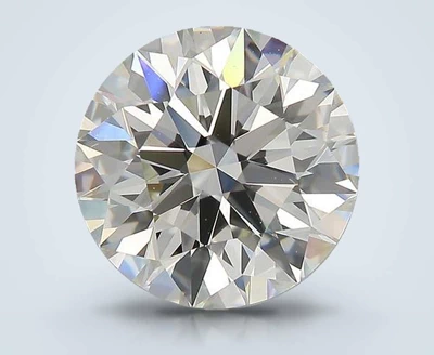 3.22ct G IF Rare Carat Ideal Cut Round Diamond