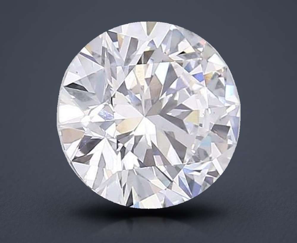 7.17ct F VS1 Rare Carat Ideal Cut Round Lab Grown Diamond