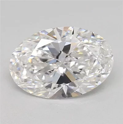 1.04ct D VVS2 Rare Carat Ideal Cut Oval Lab Grown Diamond