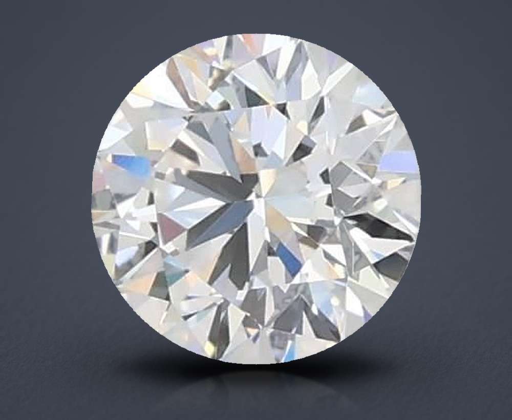 0.48ct D VVS1 Rare Carat Ideal Cut Round Lab Grown Diamond