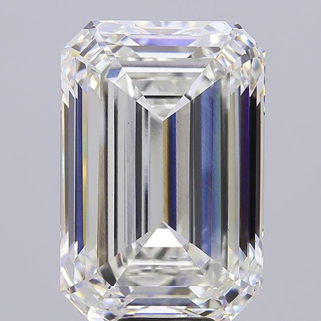 16.09ct F VS1 Rare Carat Ideal Cut Emerald Lab Grown Diamond