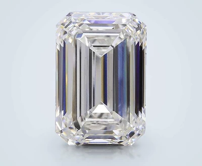 16.09ct F VS1 Rare Carat Ideal Cut Emerald Lab Grown Diamond